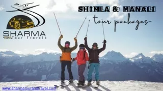 Book Shimla Manali tour packages--Sharma Tour And Travel