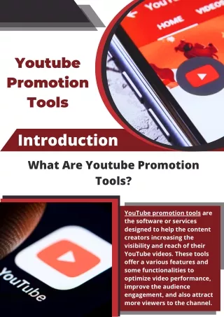 Youtube Promotion Tools