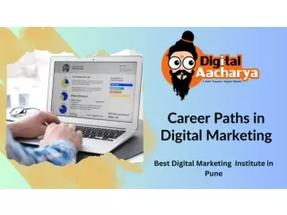Career Paths in Digital Marketing
