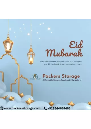 EID Mubarak - Packers Storage