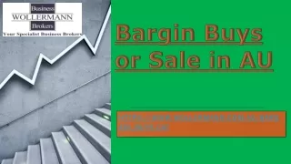 Bargin Buys or Sale in AU