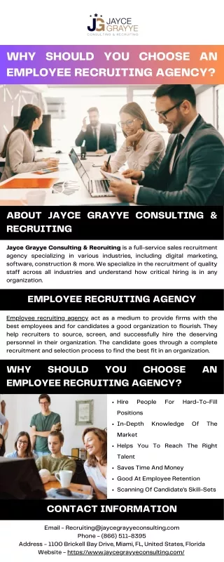 Why Should You Choose An Employee Recruiting Agency