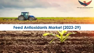 Feed Antioxidants Market Size, Share, Trends and Forecast 2023