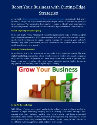 Boost Your Business with Cutting-Edge Strategies