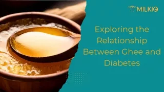 Ghee and diabetes