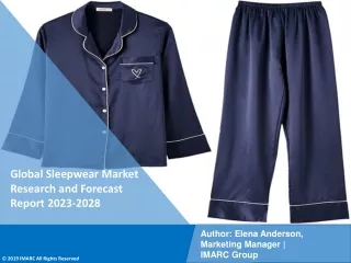 Sleepwear Market Research and Forecast Report 2023-2028