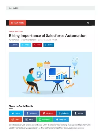 Rising Importance of Salesforce Automation