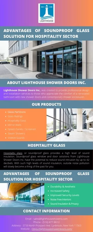 Advantages of Soundproof Glass Solution for Hospitality Sector