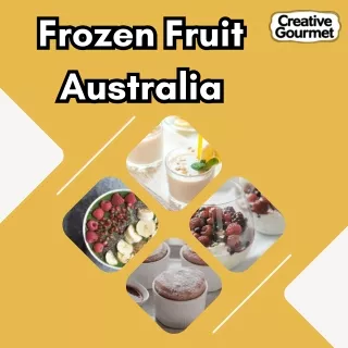 Frozen fruit Australia