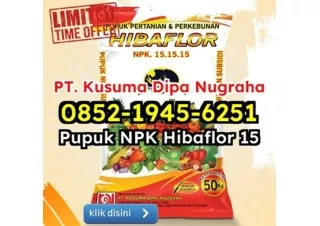 ASLI! WA 0852-1945-6251 Alamat Penjual Distributor Pupuk NPK Hibaflor Jakarta Pusat