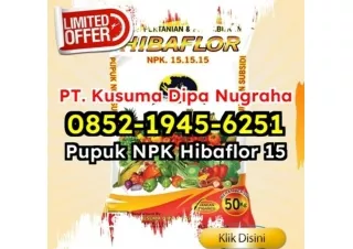 BERKHASIAT! WA 0852-1945-6251 Bakulan Jual Dosis Pupuk NPK Hibaflor Jakarta Selatan