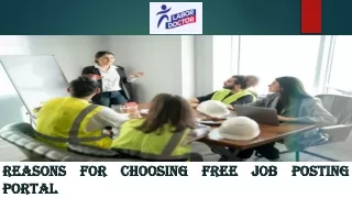 Reasons for Choosing Free Job Posting Portal