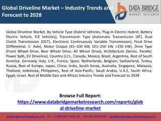 Global Driveline Market