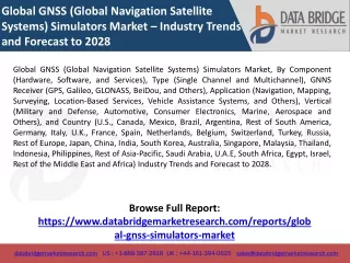 Global GNSS (Global Navigation Satellite Systems) Simulators Market