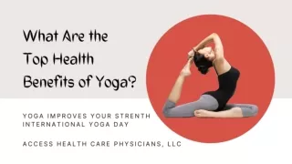 What Are the Top Health Benefits of Yoga