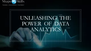 Learn Data analytics for best training institute