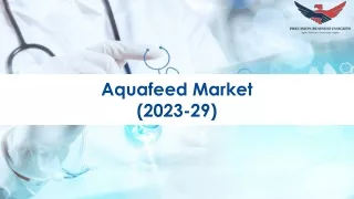 Aquafeed Market Size, Growth and Research Report 2029.