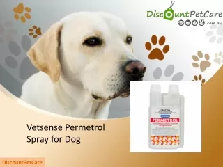 Buy Vetsense Permetrol Spray for Dogs Online