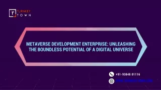 Metaverse Development Enterprise Unleashing the Boundless Potential of a Digital Universe