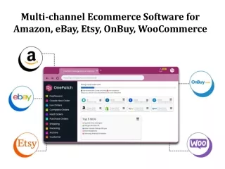 Multichannel Ecommerce Software Solution | Ecommerce Store Management | OnePatch