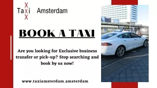 Book a taxi