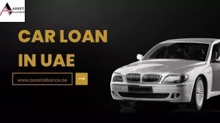 Car Loan in UAE