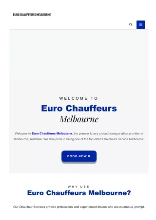 Euro Chauffeur Melbourne