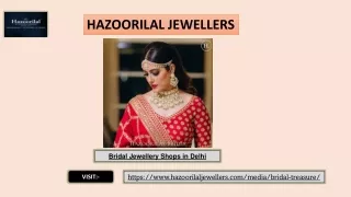 Bridal Jewellery Shops in Delhi