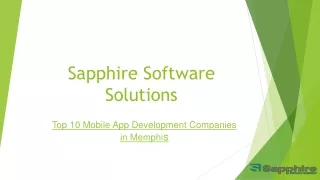 Top 10 Mobile App Development Companies in Memphis