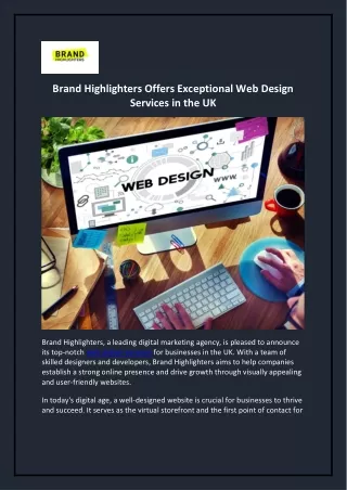 Web Design Services UK - Brand Highlighters