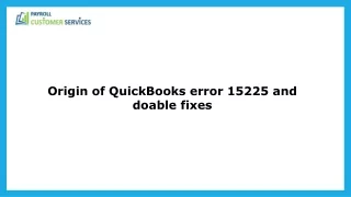Top Strategies to Overcome QuickBooks Error 15225 Effortlessly