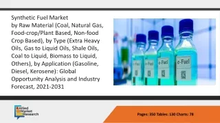 Global Synthetic Fuel Market ppt
