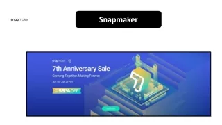 Why You Need a Snapmaker Anniversary Gifts