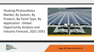 Global Floating Photovoltaics Market ppt