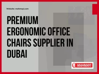 Premium Ergonomic Office Chairs Supplier in Dubai