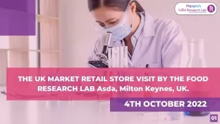 market research | food research lab