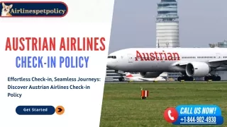 Have Seamless Check-In process with Austrian Airlines