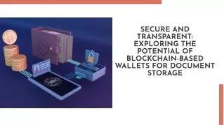 Exploring the Potential of Blockchain-Based Wallets for Document Storage