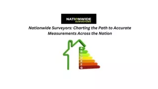 Nationwide Surveyors Charting the Path to Accurate Measurements Across the Nation