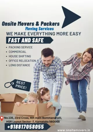 Onsite Movers and Packers - Best Moving Services in Domlur by onsitemovers Next