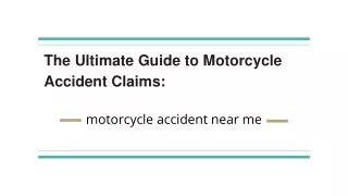 motorcycle accident near me