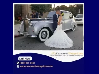 Book Classic Car Rentals in Malibu of Claremont Vintage Limo