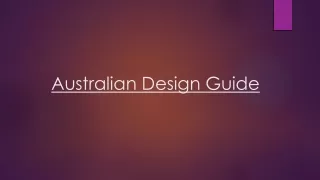 A Guide That Offers the Guidance for an Excellent Australian Home Designs