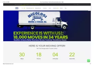 Nicolosi Moving & Storage - Local Moving Companies Tucson AZ