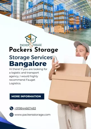Packers Storage - Best Storage Services in Bangalore