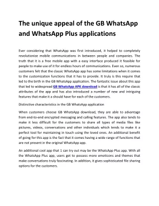 GBWhatsApp APK 2023 Download (Anti-Ban) Official Latest