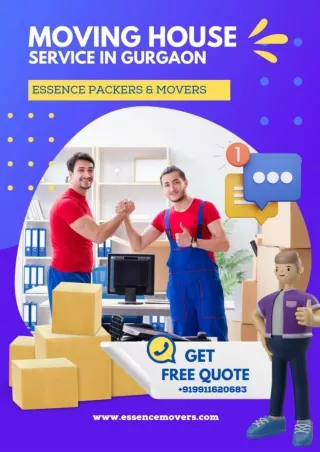 Essence Packers and Movers - Affordable Packers in Gurgaon