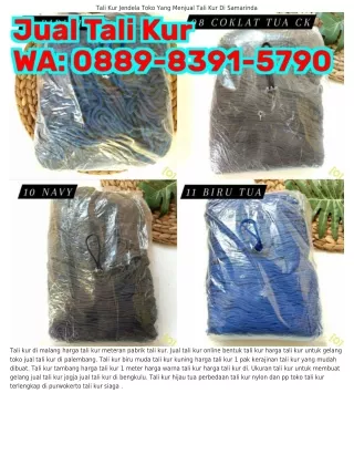 Ô889•8З9I•579Ô (WA) Tali Kur Rope Toko Yang Jual Tali Kur