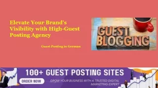 Guest Posting Agency