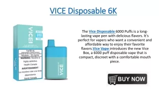 VICE Disposable 6K